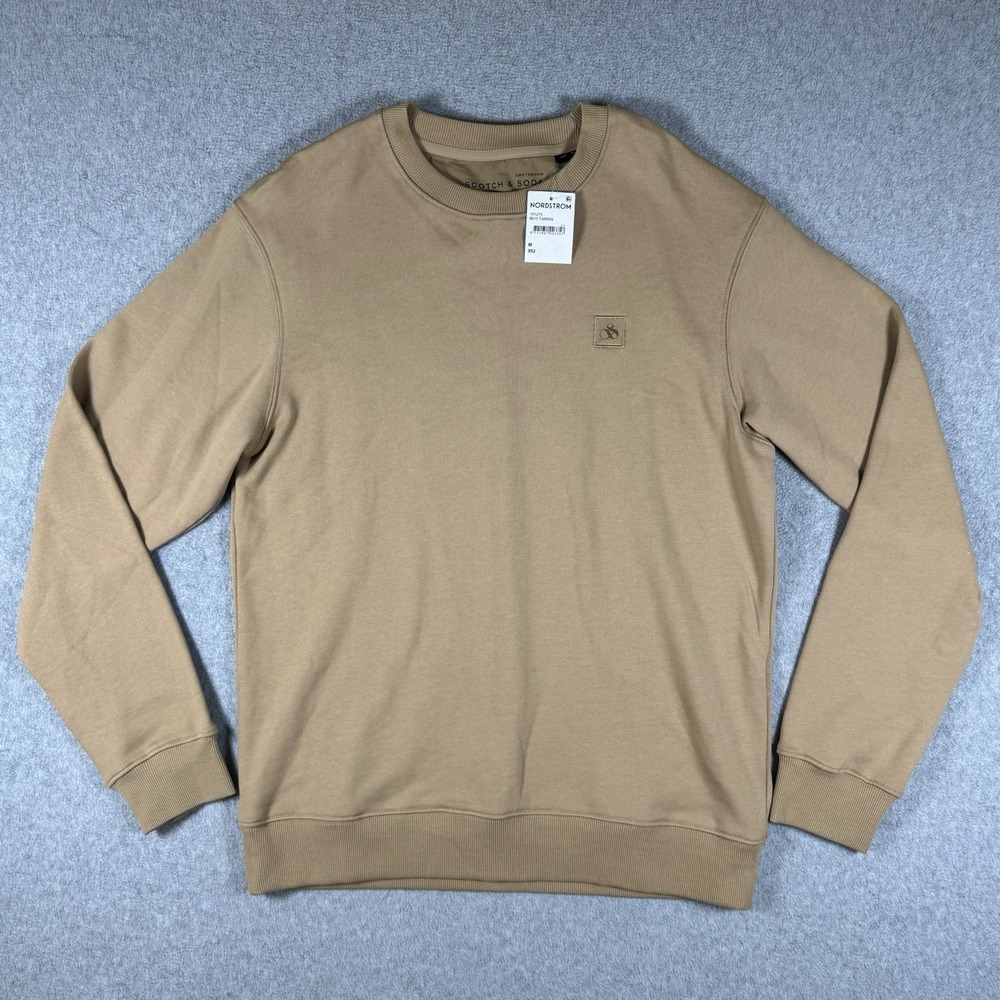 NWT Scotch & Soda‎ Seasonal Core Crewneck Sweatshirt Size M